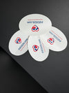 Oval Vinyl Bumper Sticker (6” x 4”)